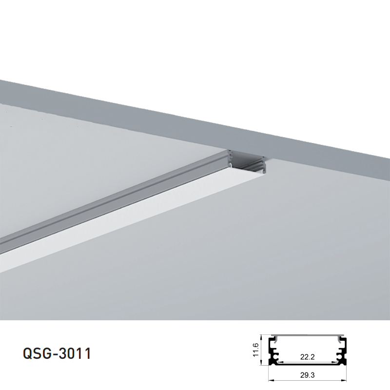 LED Profile Aluminum Channel For 20mm 5050 Double Row LED Strips LED Profile Aluminum Channel For 20mm 5050 Double Row LED Strips